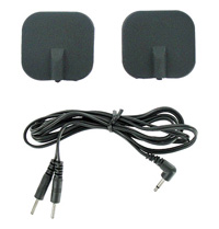 Black Silicone Pads and Leads