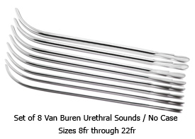 Van Buren set no case 8 FR - 22 FR