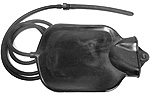 Silicone Comfort Nozzle on One Gallon Enema Bag