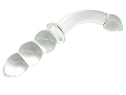 Clear Glass Insertable for Prostate or G-Spot