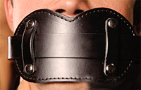 Leather Ball Gag on