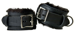 Faux-Fur Lined Wrist Cuffs