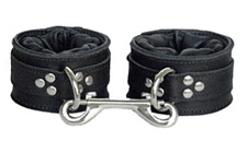 Thick Padded Leather Cuffs