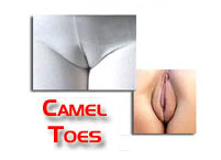 Camel Toe Creation or Vagina Lips or Labia Enlargement using