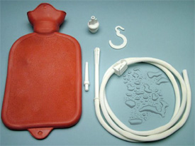 2 quart enema bag set