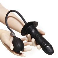 Inflatable Semi-rigid Dildo Penis