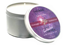Lavender Massage Oil Candle