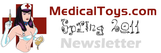 MedicalToys.com Newsletter Spring 2011 Header