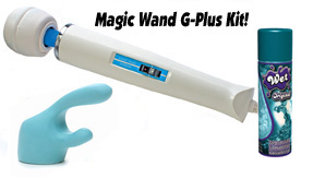 Magic Wand and G-Spotter Plus Kit