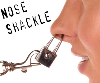 Nose Shackle in Use
