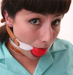 Nurse Victoria Gagged