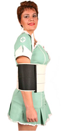 Nurse Mona in the Upper Torso Wrap