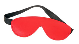 Red Leather Blindfold