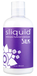 Natural Lube for Her Sliquid Silk -Mix H2O & Silicone