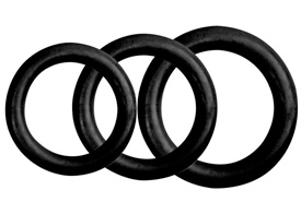 Trio of C-B- Rings