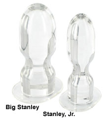 Big Stanley and Satnley, Jr. side-by-side